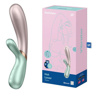 Satisfyer Hot Lover App Controlled Green/Pink