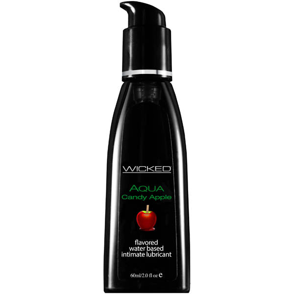 Wicked AQUA CANDY APPLE Flavoured Lube - 60ml