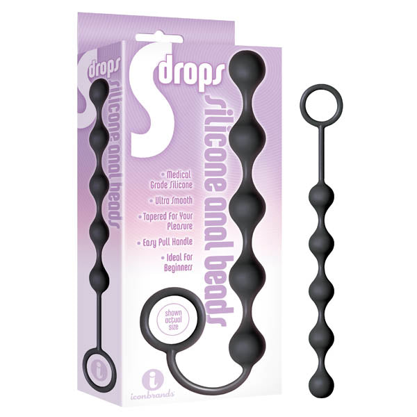 The 9's S-Drops, Silicone Anal Beads