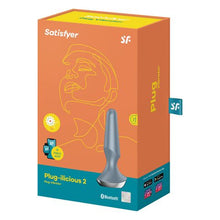 Load image into Gallery viewer, Satisfyer Plug-ilicious 2 Ice Blue
