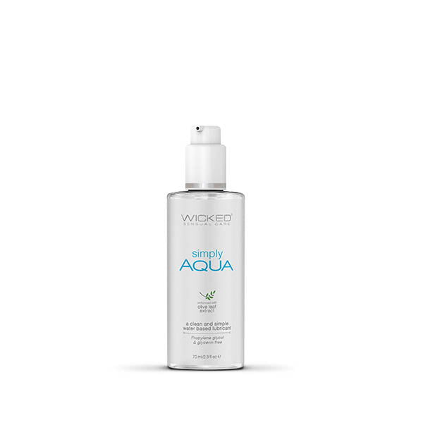 Wicked SIMPLY AQUA Unscented Lubricant - 70ml