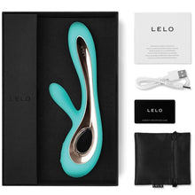 Load image into Gallery viewer, LELO Soraya 2 Rabbit Vibrator - Aqua
