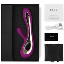 Load image into Gallery viewer, LELO Soraya 2 Rabbit Vibrator - Deep Rose
