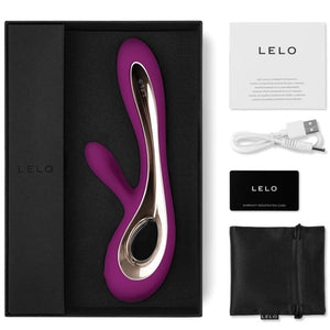 LELO Soraya 2 Rabbit Vibrator - Deep Rose