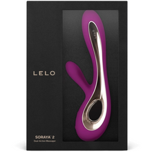 Load image into Gallery viewer, LELO Soraya 2 Rabbit Vibrator - Deep Rose
