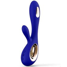 Load image into Gallery viewer, LELO Soraya Rabbit Vibrator - Deep Blue
