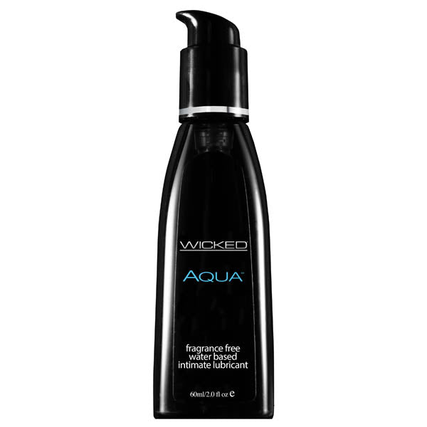 Wicked AQUA Unscented Lubricant - 60ml