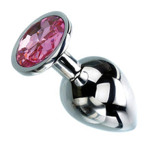 Load image into Gallery viewer, Adam &amp; Eve Pink Gem Anal Plug - Large
