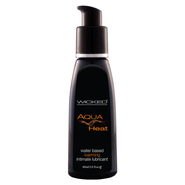 Wicked AQUA HEAT Water Based Warming Lube - 60ml